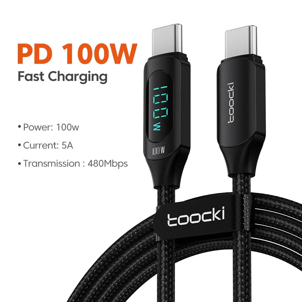 Type C to Type C Cable 100W