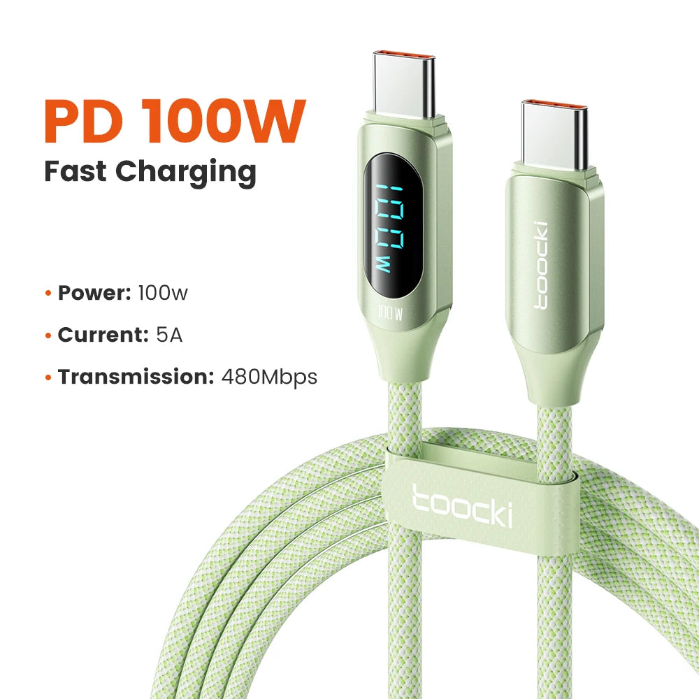Type C to Type C Cable 100W