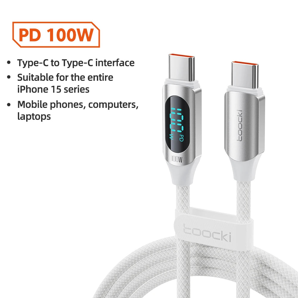 Type C to Type C Cable 100W