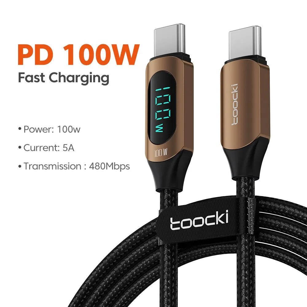 Type C to Type C Cable 100W