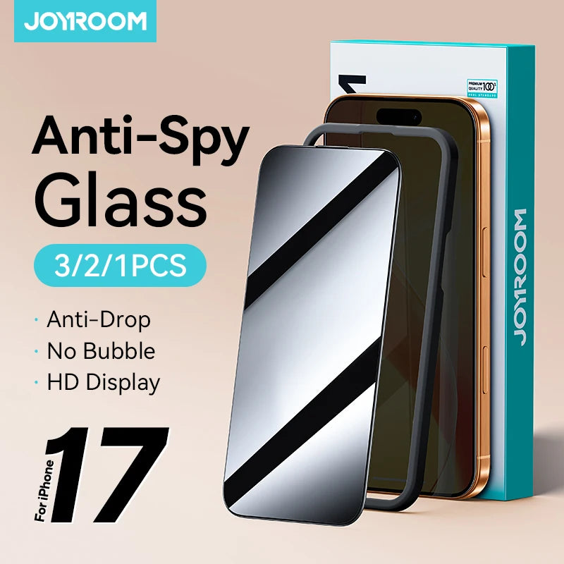 iPhone 17 Pro Max Anti-Spy Glass Privacy Screen Protector
