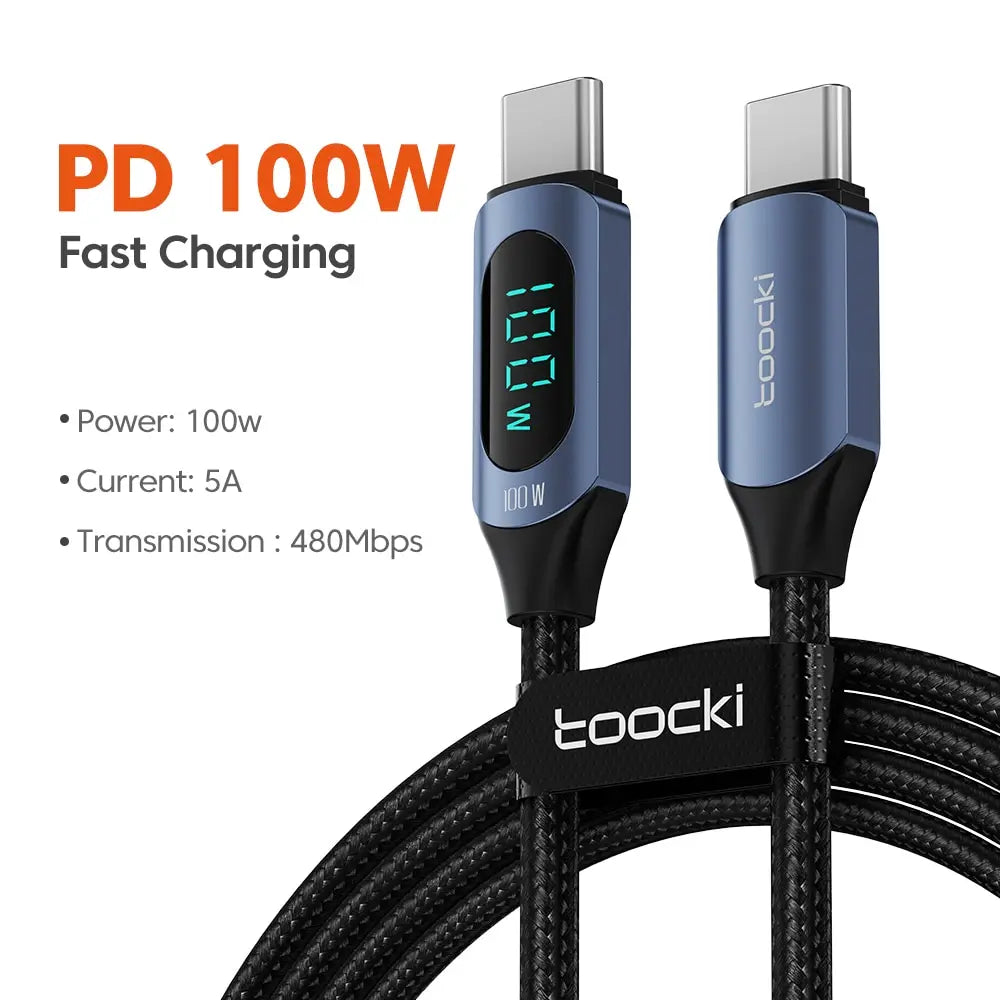 Type C to Type C Cable 100W